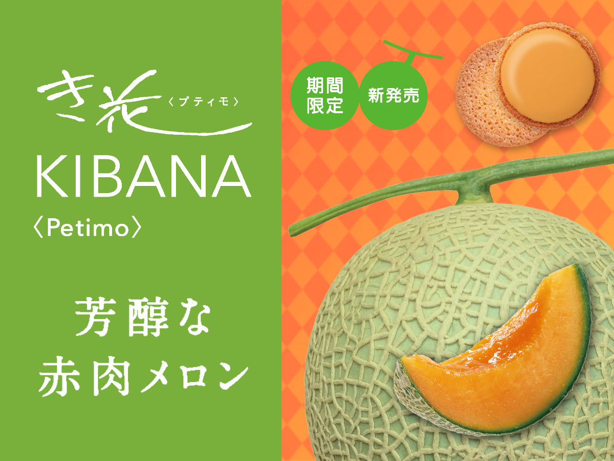 き花プティモ 芳醇な赤肉メロン発売!