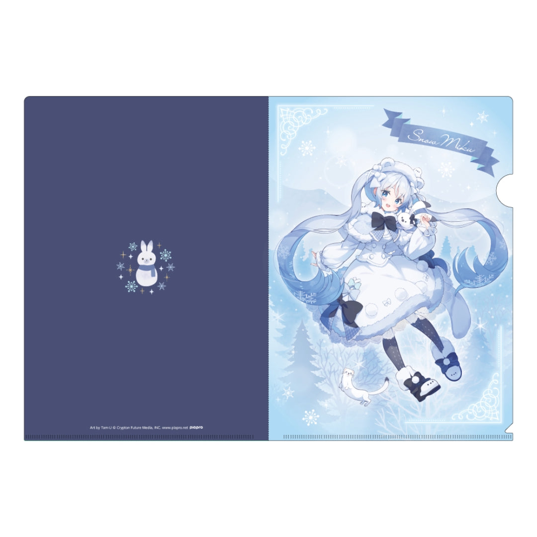【予約商品】雪ミク×き花 クリアファイル【5月1日より順次発送】