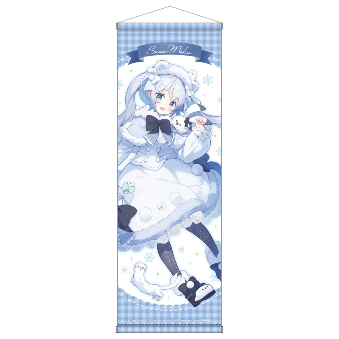 【予約商品】雪ミク×き花 B2ハーフタペストリー【5月1日より順次発送】