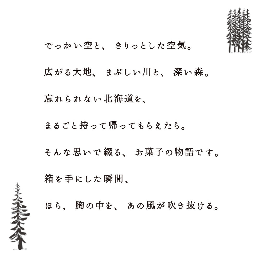 でっかい空と、きりっとした空気。